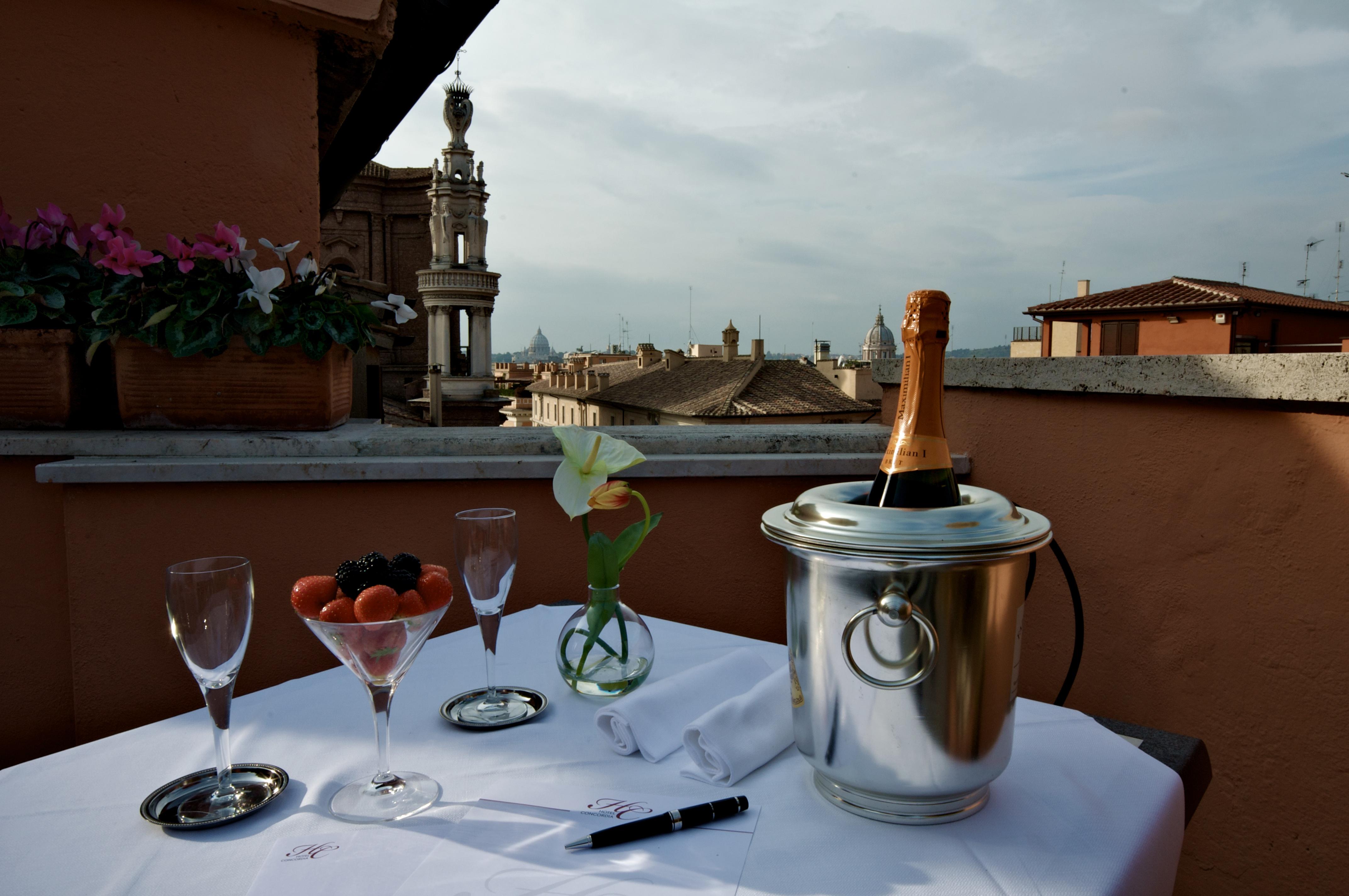 Hotel Concordia Roma Restaurant foto